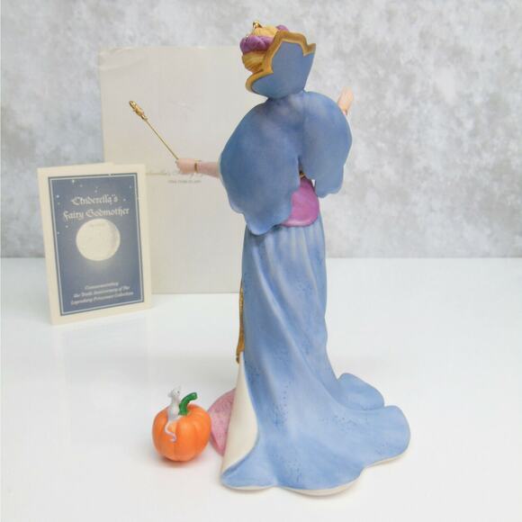 LENOX Princesses Cinderella's FAIRY GODMOTHER Pumpkin Limited Edition 3189 + COA - Picture 7 of 11